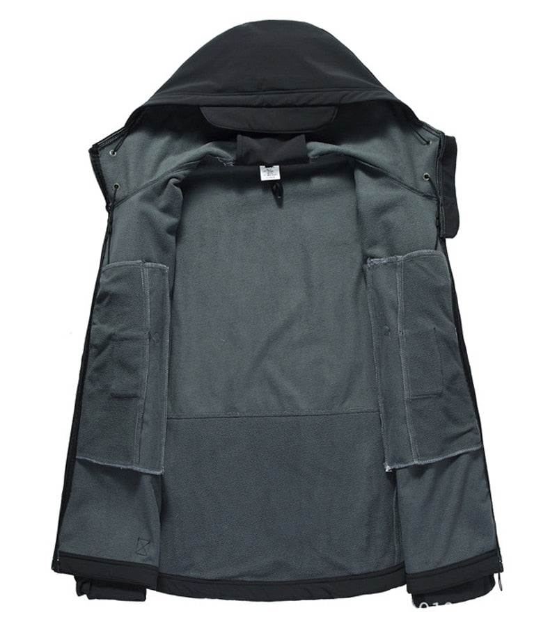 Herren Outdoor Jacke | wasserdichte Ausführung mit gerader Form