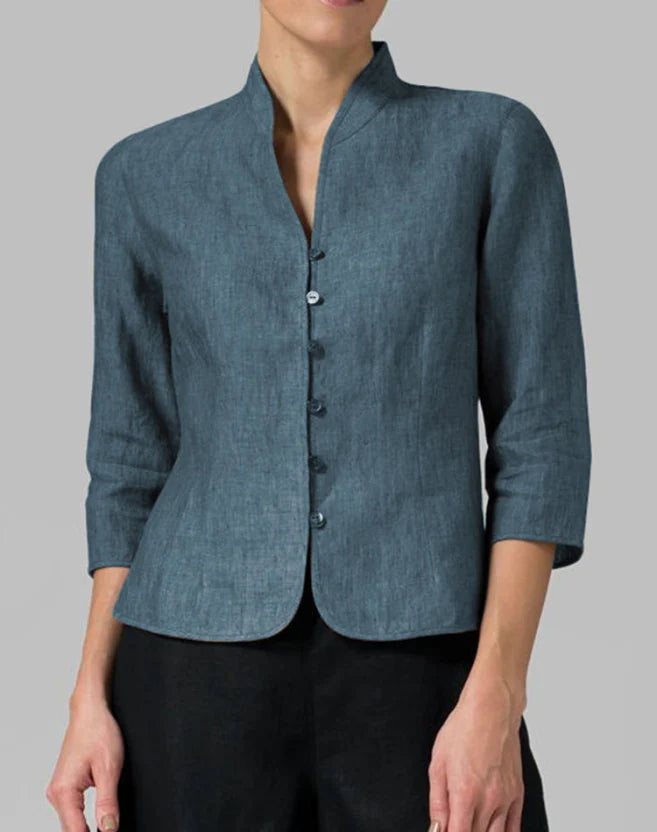 Women Long Sleeve Blouse | Relaxed Fit