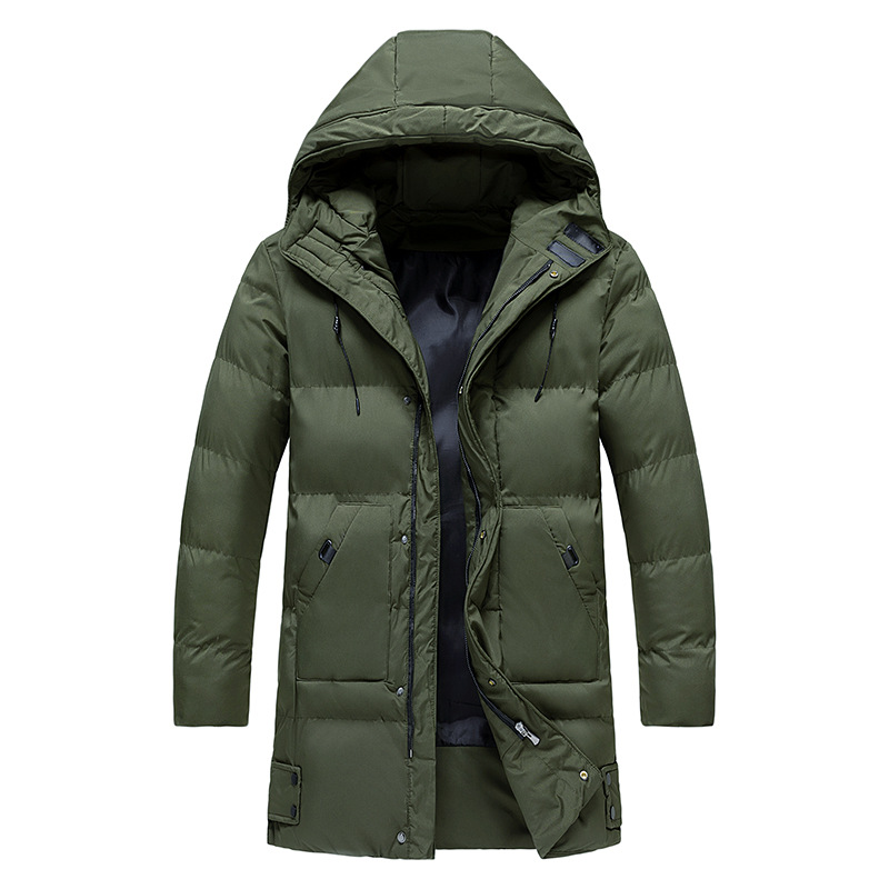Herren Parka Jacke | wasserdichte Ausführung mit gerader Form