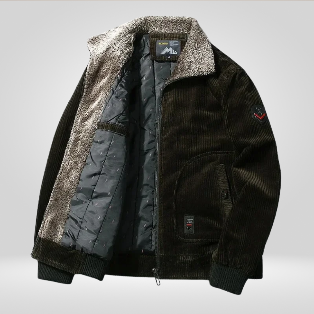 Herren Winterjacke | Kragenbetonte Ausführung mit markanter Form