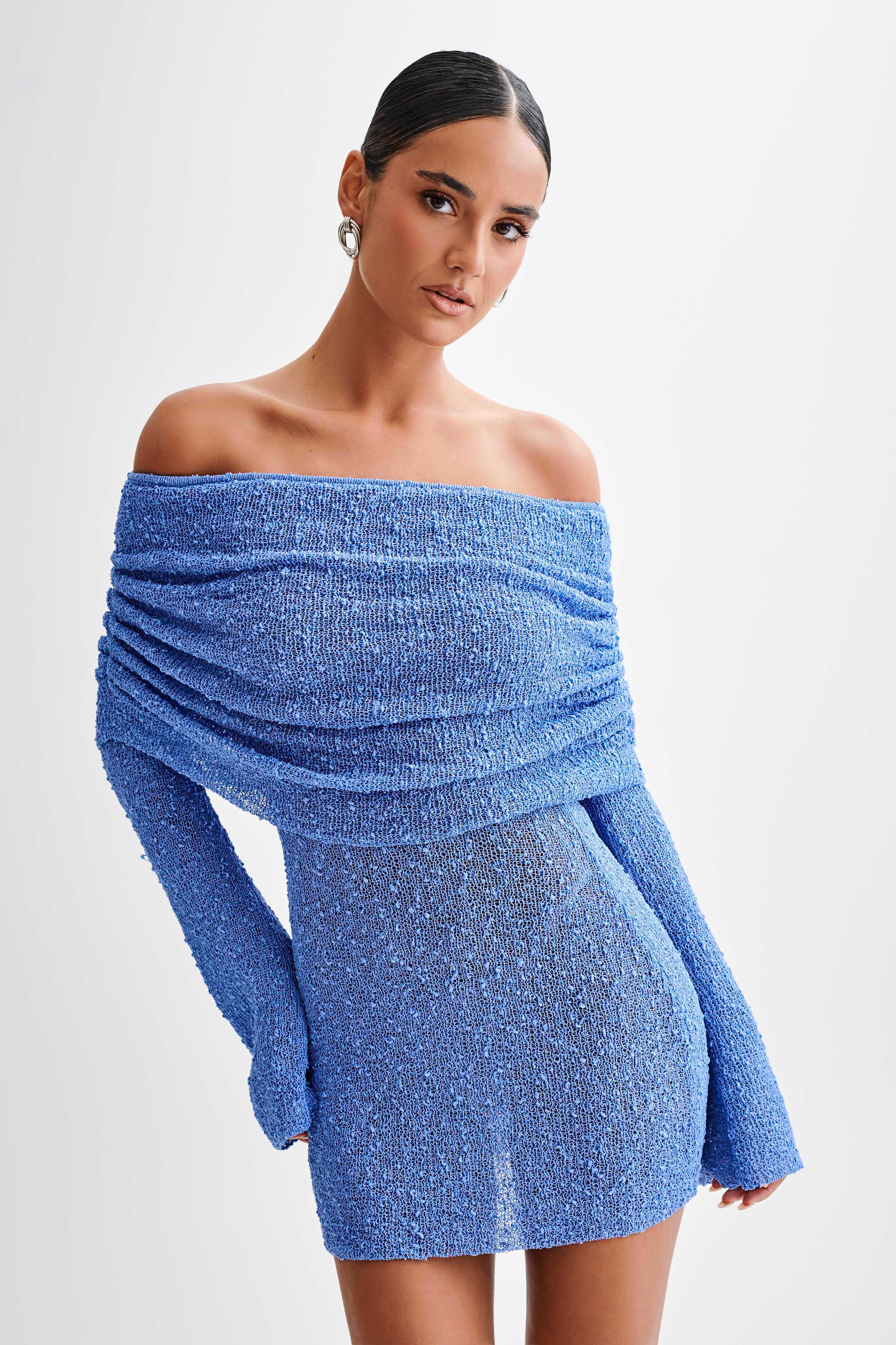 Damen Kleid | kurze Ausführung mit off-shoulder Ausschnitt