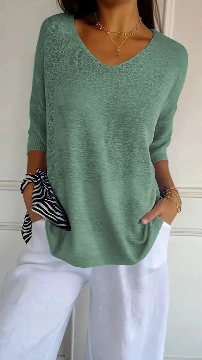 Women Top | V-Neck Relaxed Fit