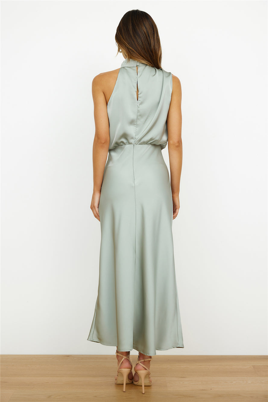 Damen Kleid | midi-Länge mit asymmetrischer Halslinie