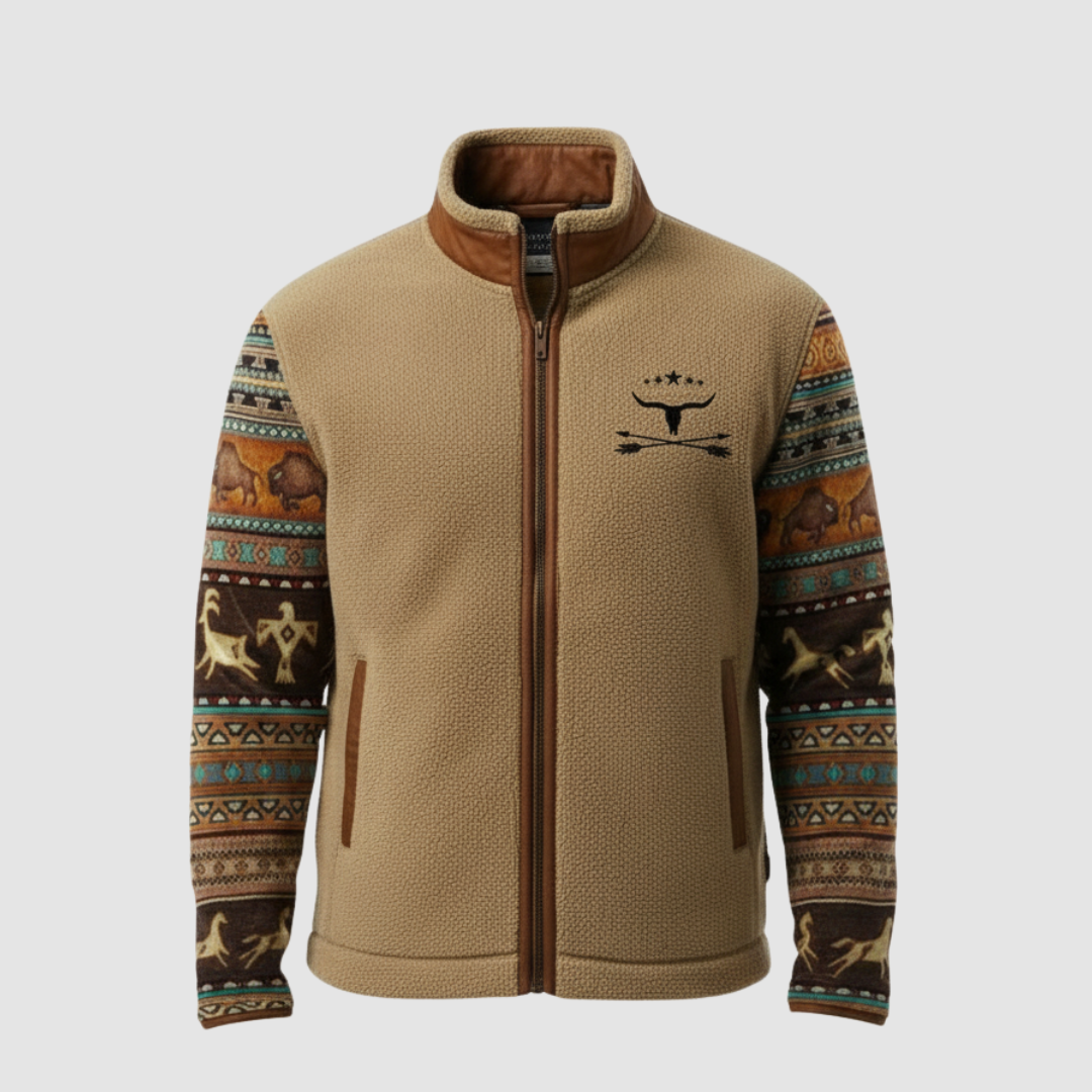 Herren Jacke | leichte Ausführung mit geradem Linienverlauf