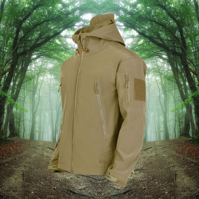 Jacke Herren | Wasserdichter Schnitt mit Kapuze