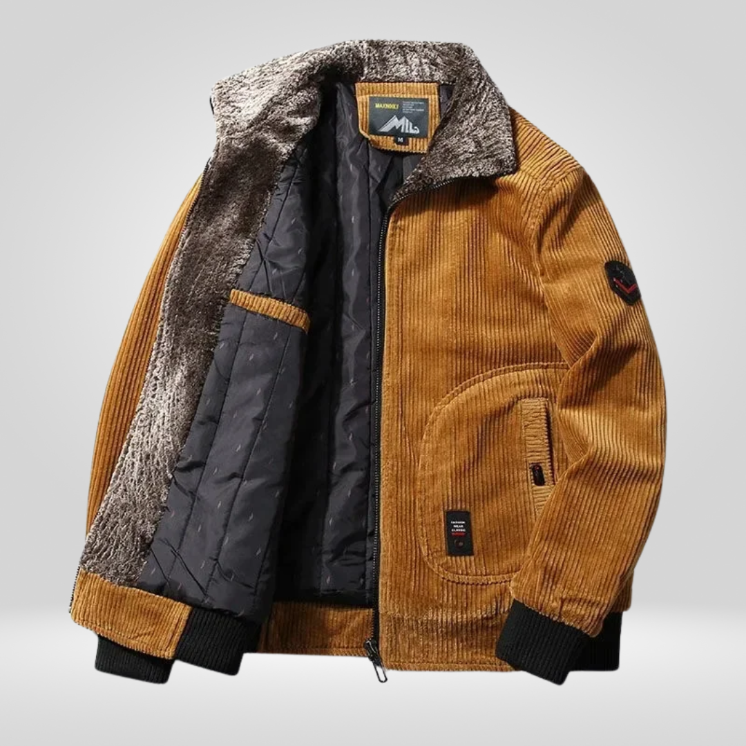 Herren Winterjacke | Kragenbetonte Ausführung mit markanter Form