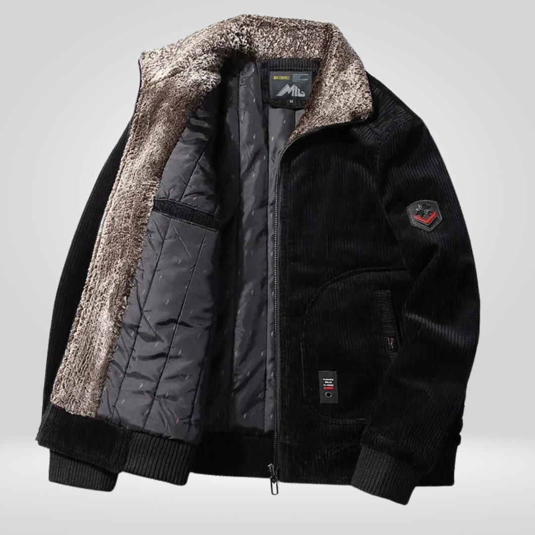 Herren Winterjacke | Kragenbetonte Ausführung mit markanter Form
