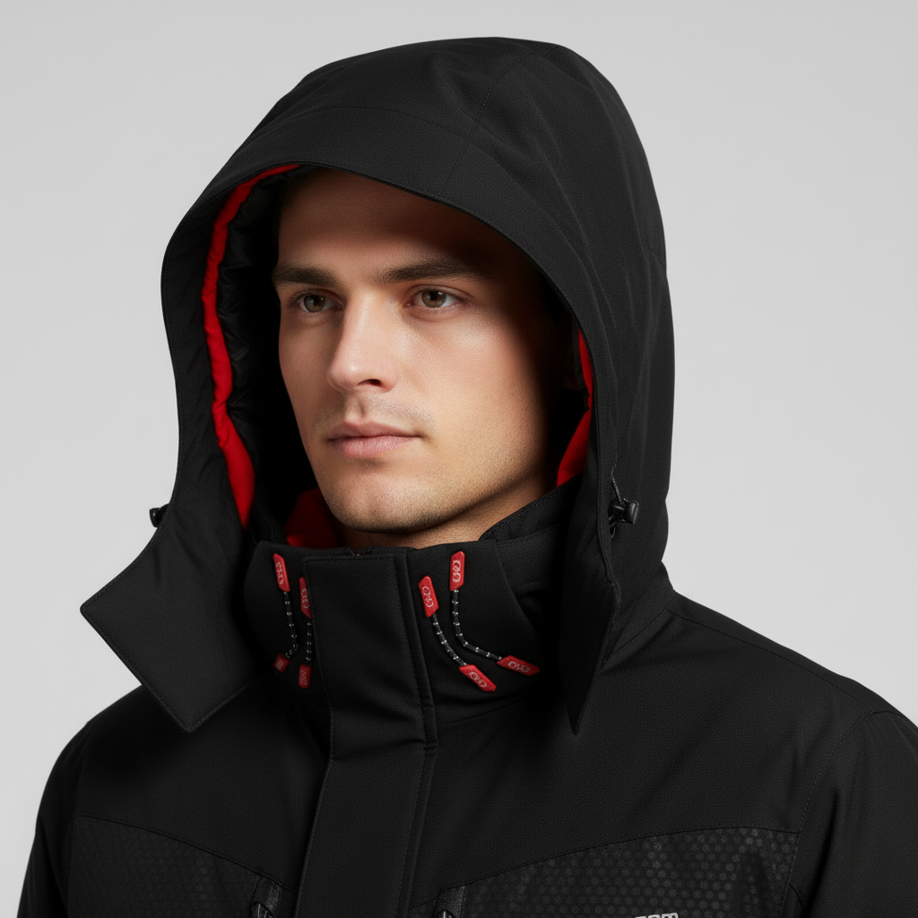 Herren Skiset | Funktionale Jacke und Hose mit geschlossene Winterform