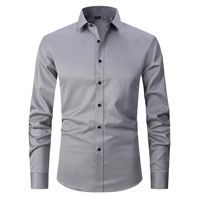 Herren Hemd | Slim Fit mit klarer Knopfleiste