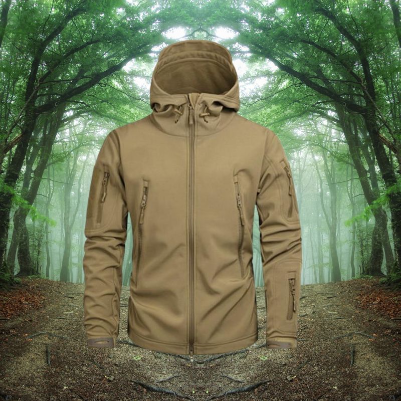 Jacke Herren | Wasserdichter Schnitt mit Kapuze