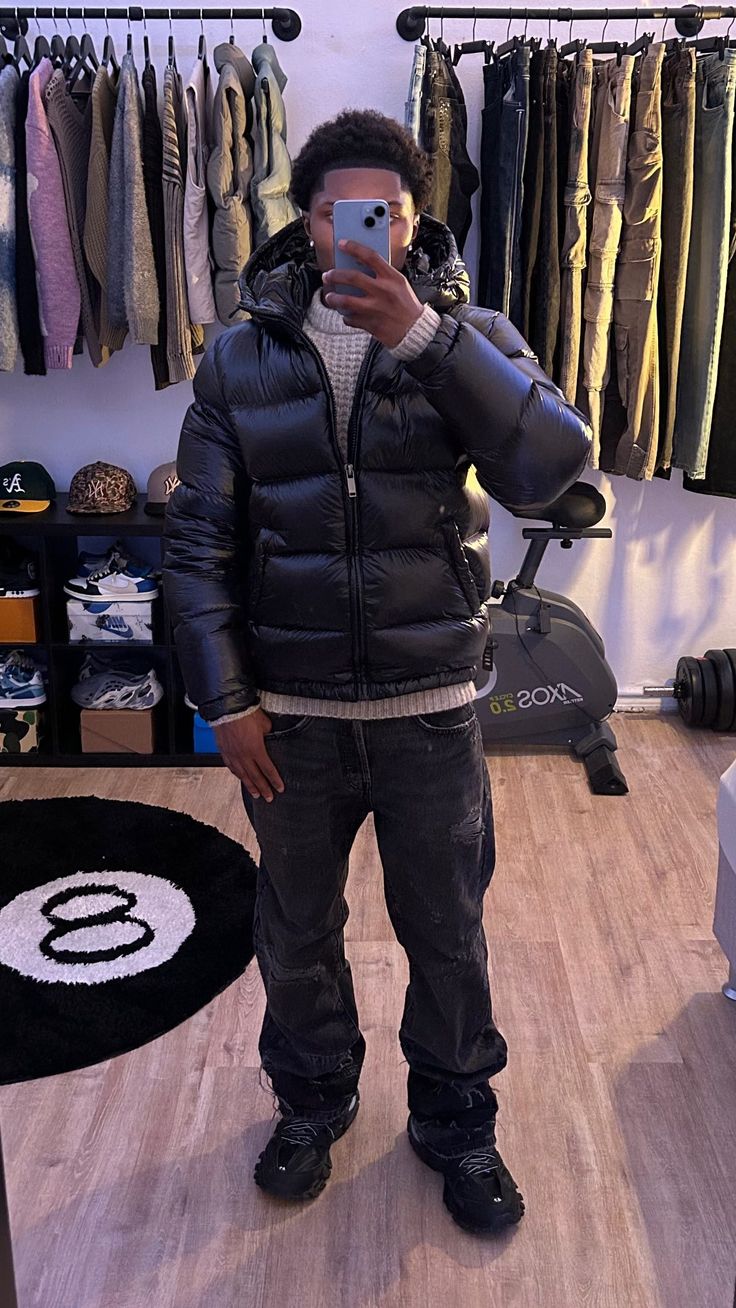 Gefütterte Herrenjacke | Winterform