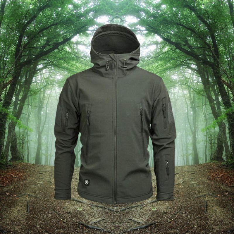 Jacke Herren | Wasserdichter Schnitt mit Kapuze