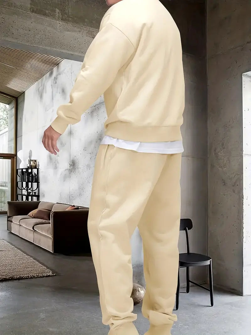 Herren Jogginganzug | zweiteiliges Set mit Oberteil und Hose
