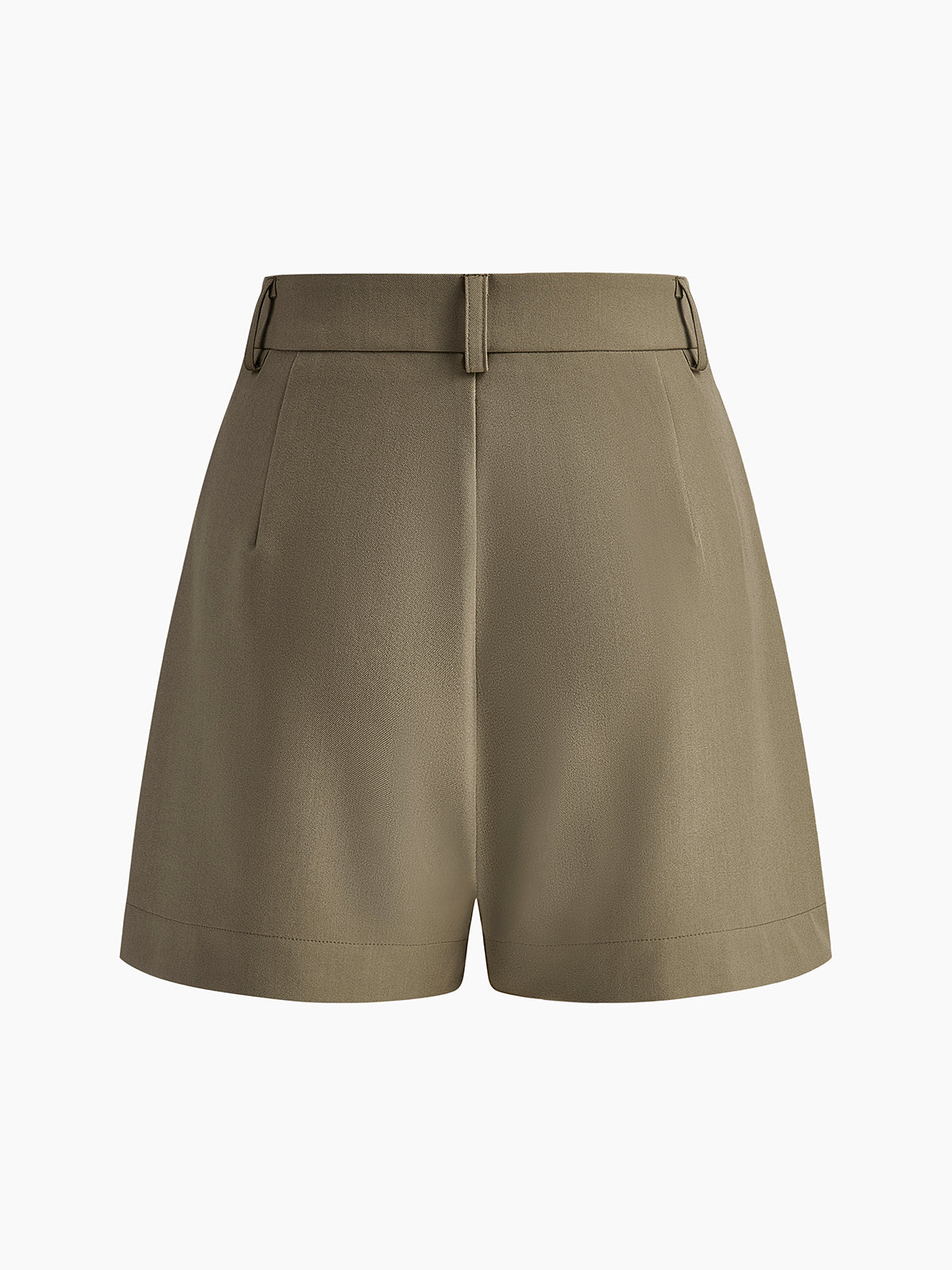 Damen Shorts | hohe Taille mit geradem Bein und Hüftabschluss