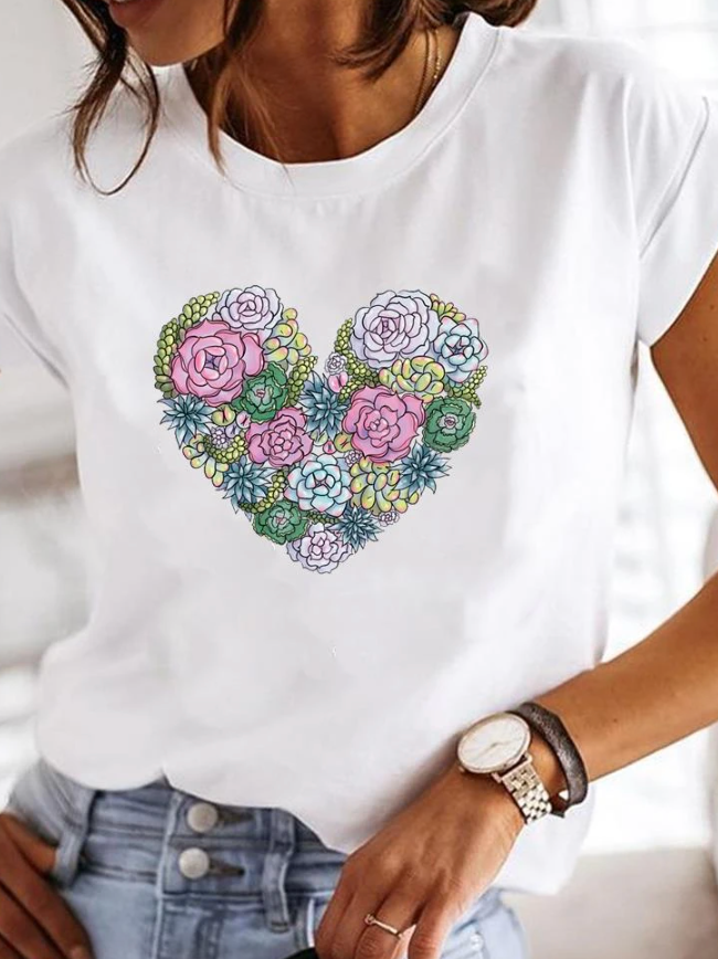Women T Shirt | Short Sleeve Relaxed Fit Construction Details