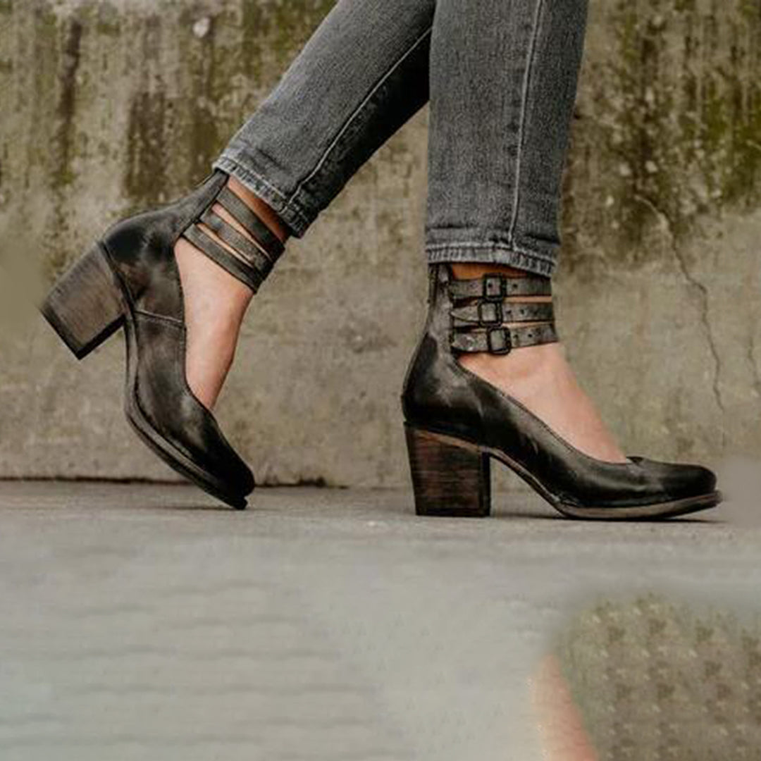 Damen Schuhe | Slipper-artige Form mit geschlossener Zehenpartie