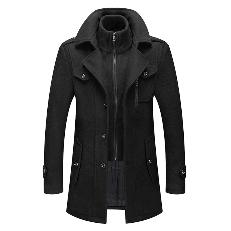 Herrenmantel | Langarm Saisonale Oberbekleidung Herbst Winter