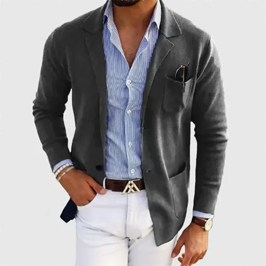 Herren-Blazer mit lockerer Passform | entspannte Form