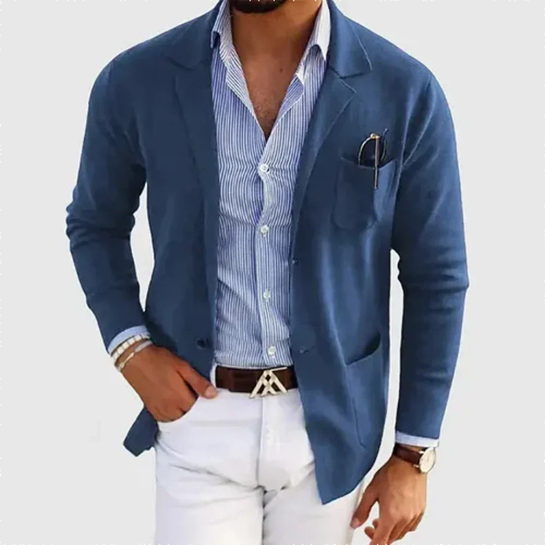 Herren-Blazer mit lockerer Passform | entspannte Form