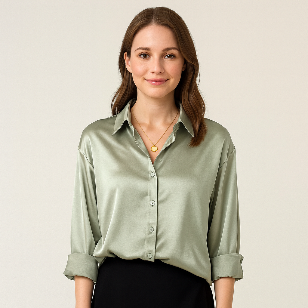 Women Blouse | Vintage Inspired Classic Cut Blouse Silhouette Design