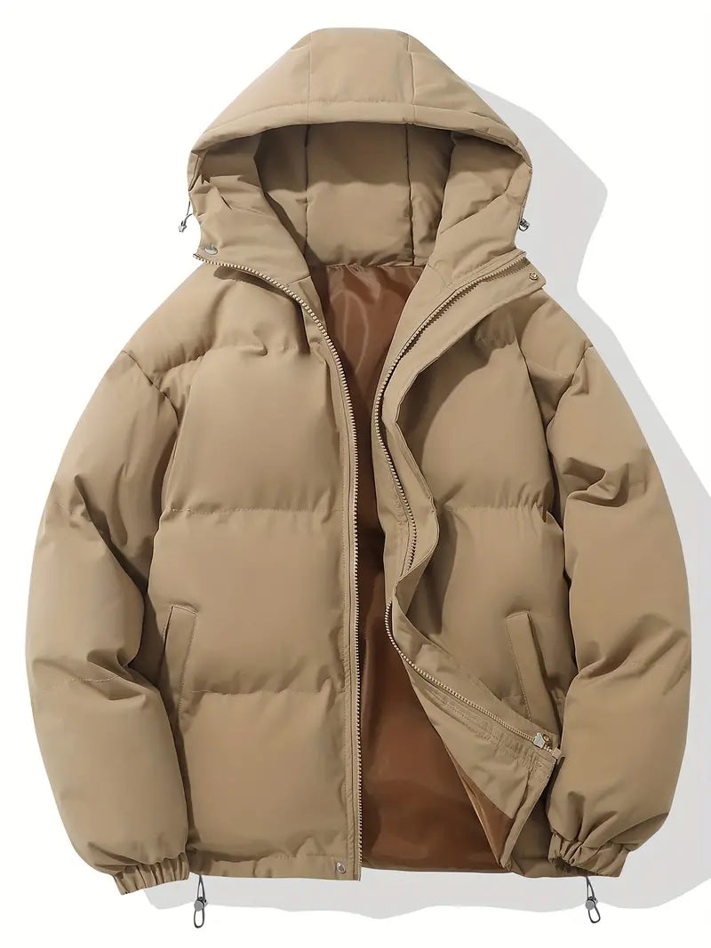 Damenwinterjacke mit Kapuze | Lange Ausführung