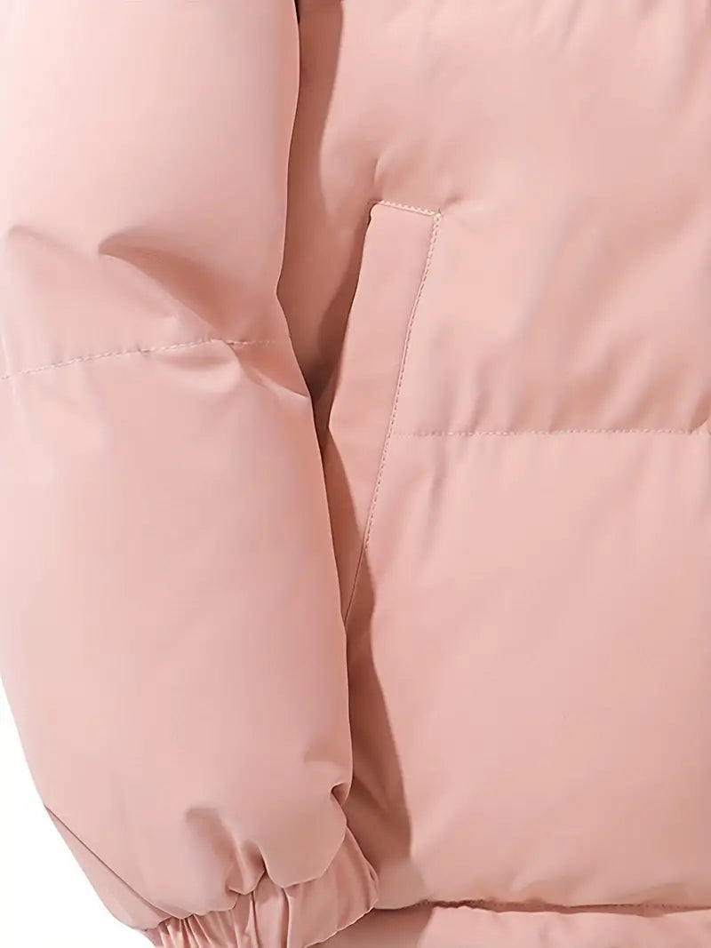 Damenwinterjacke mit Kapuze | Lange Ausführung