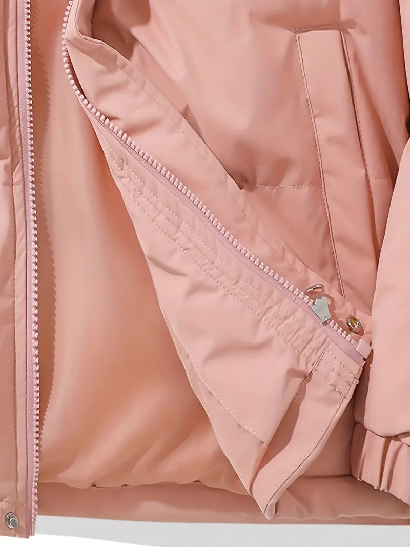 Damenwinterjacke mit Kapuze | Lange Ausführung