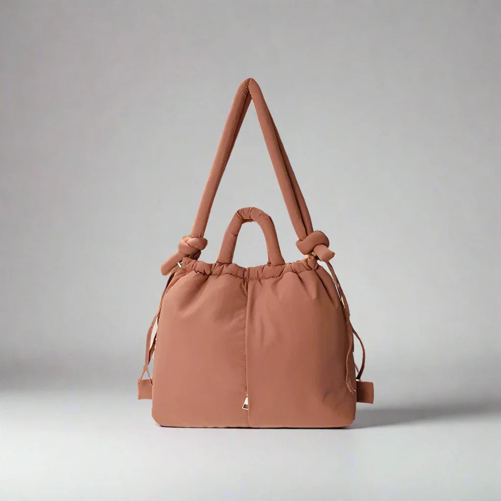 Damen Handtasche | Gepolsterte Form mit Doppelgriff