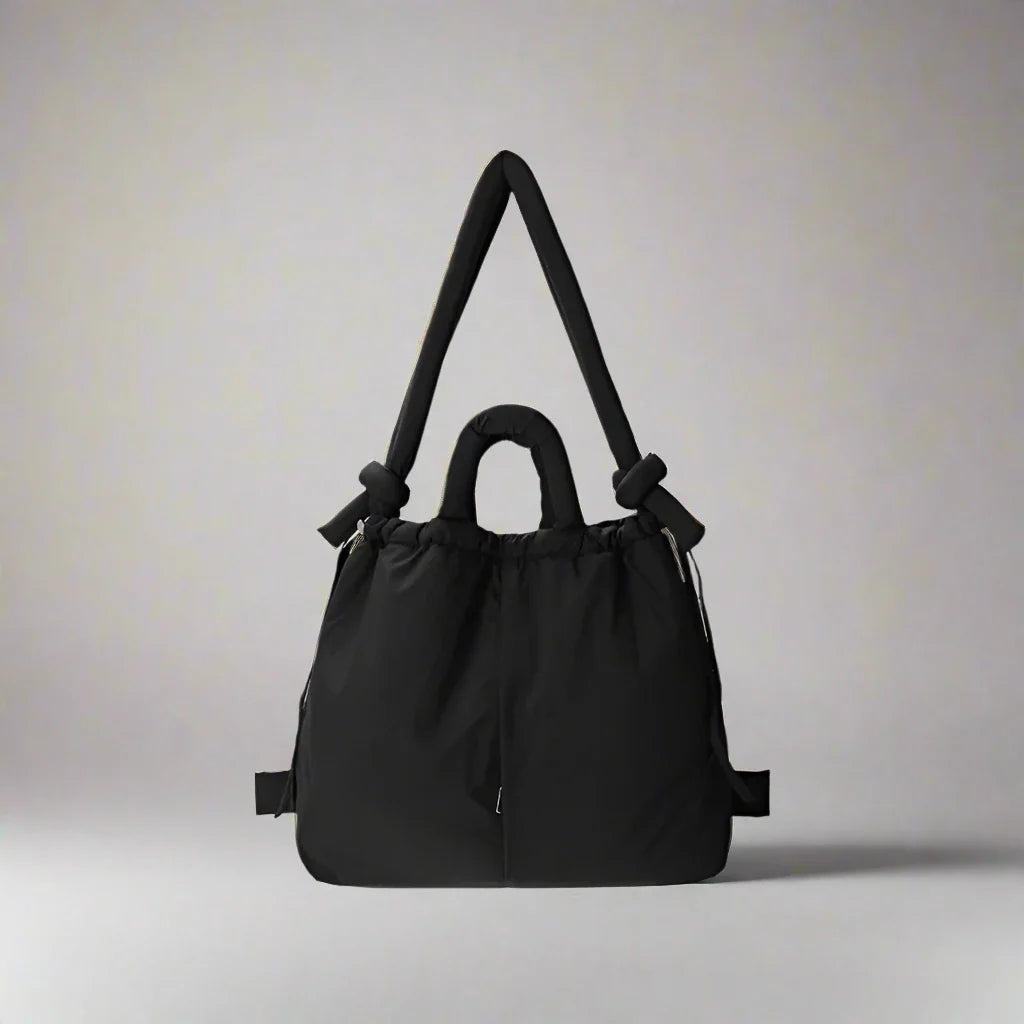 Damen Handtasche | Gepolsterte Form mit Doppelgriff