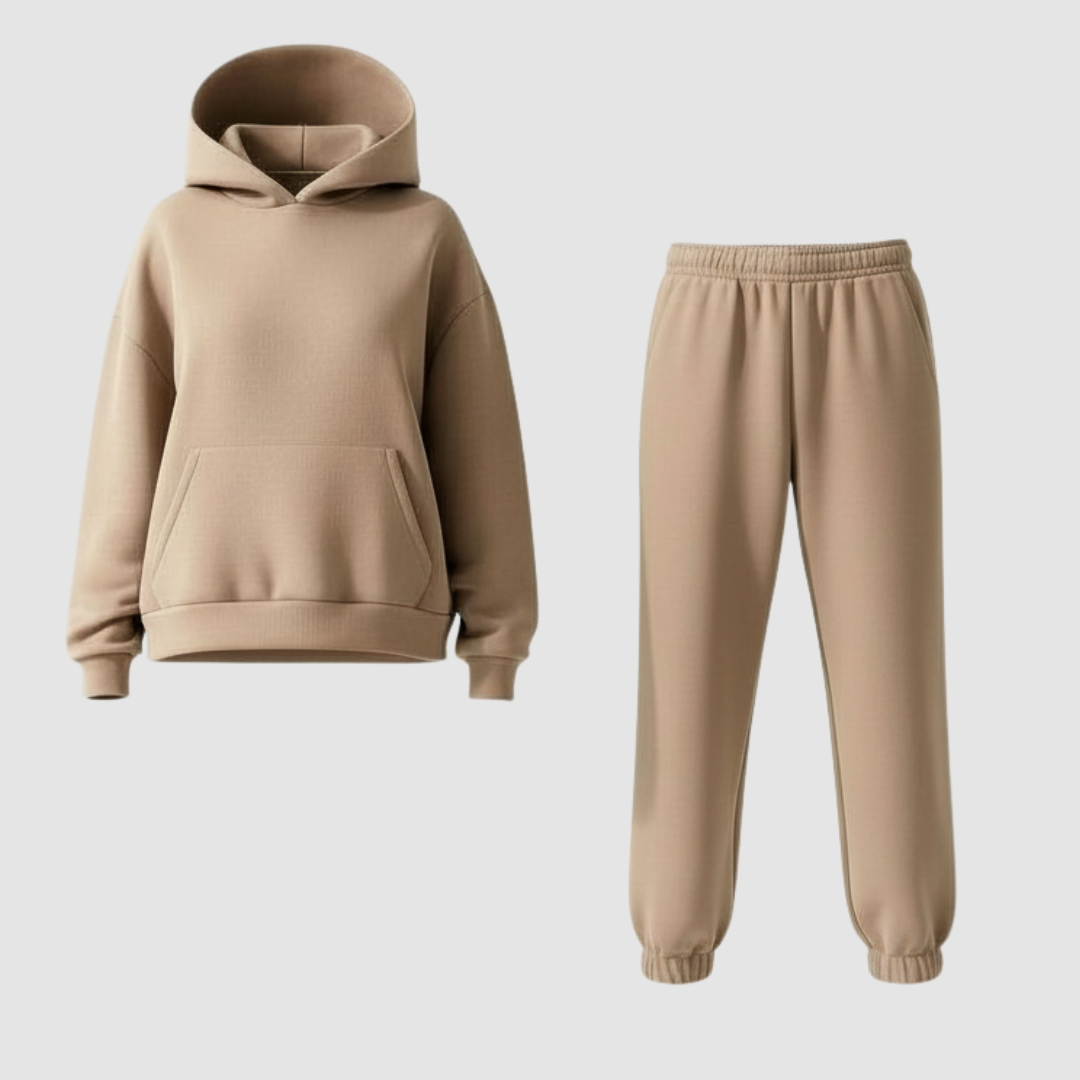 Damen Set | Oberteil mit Rundhals und passende Hose