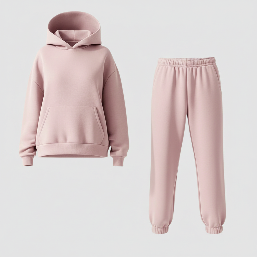 Damen Set | Oberteil mit Rundhals und passende Hose