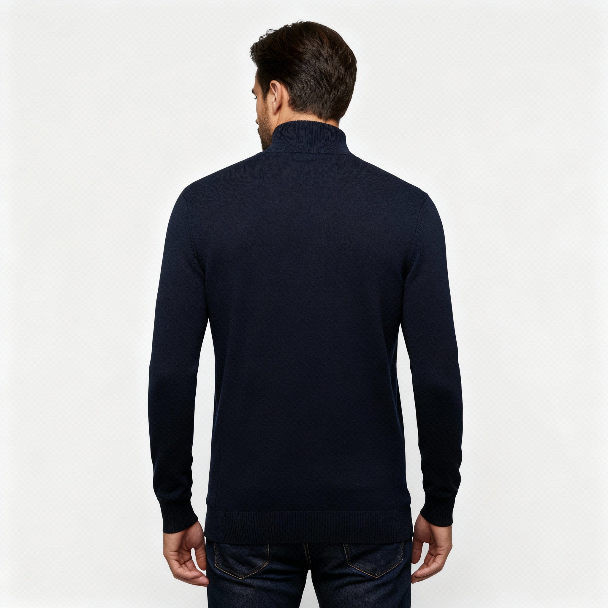 Herren Pullover | klassisch geschnitten mit Rundhalsausschnitt
