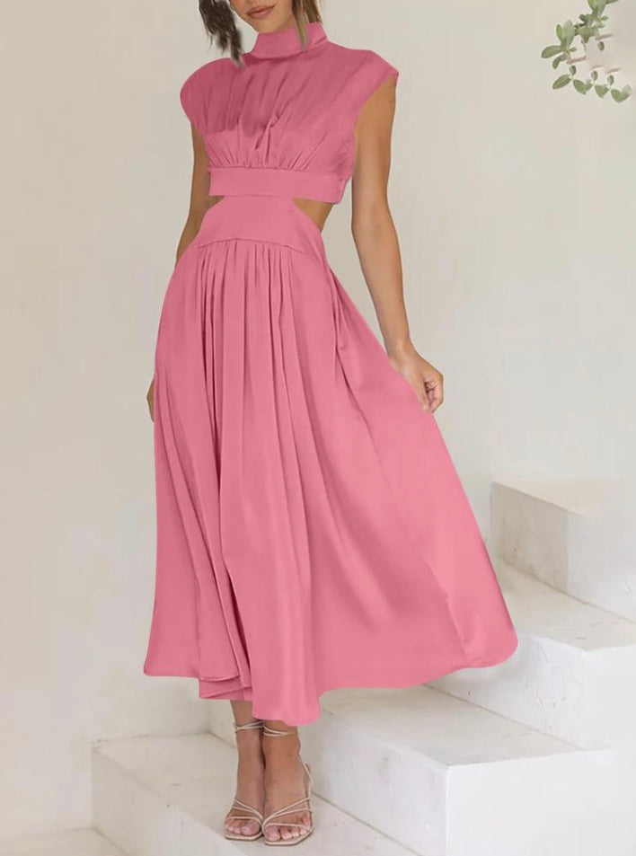 Damen Kleid | maxi Länge mit offenen Seitenpartien