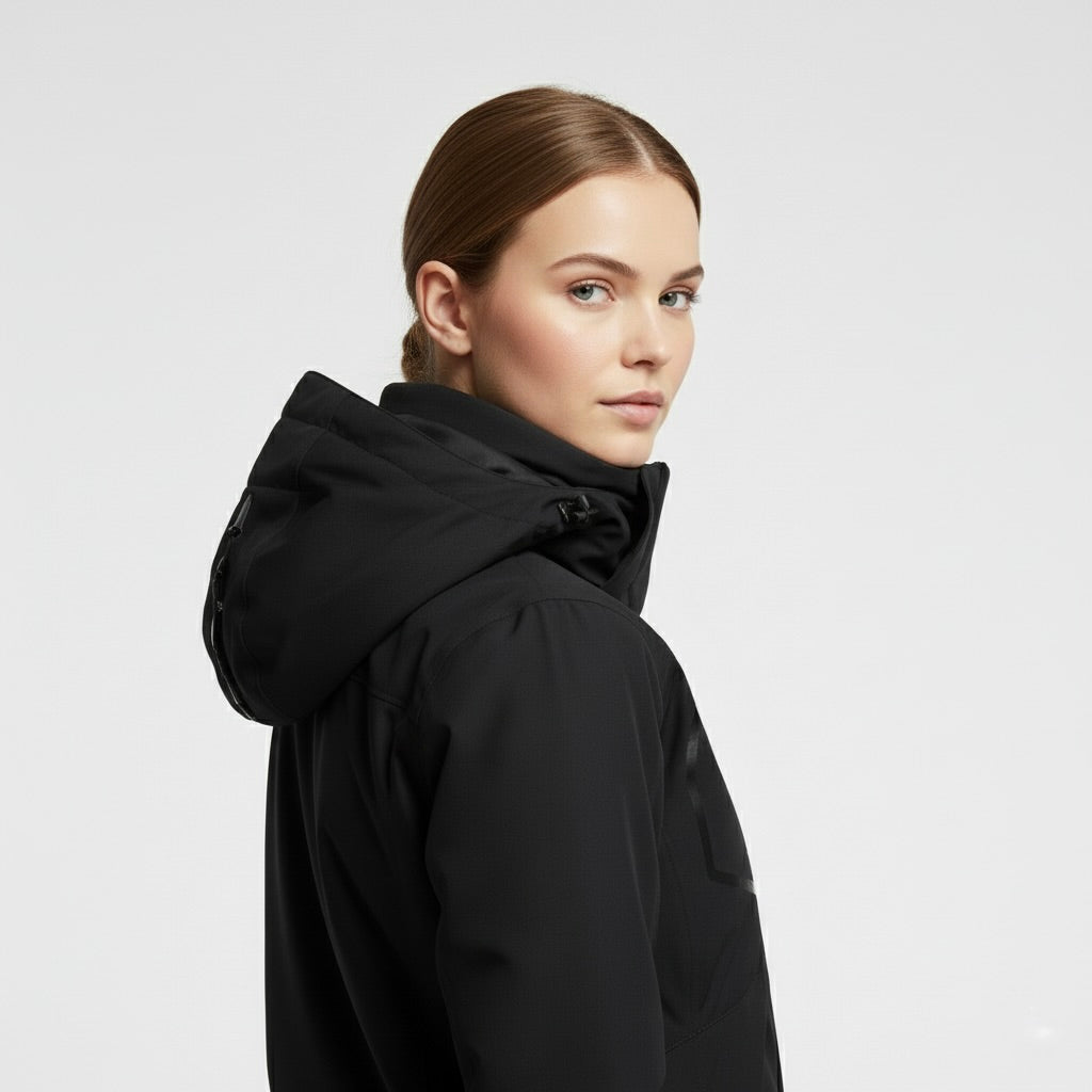 Damen Skiset | Zweiteilige Jacke Hose geschlossene Form