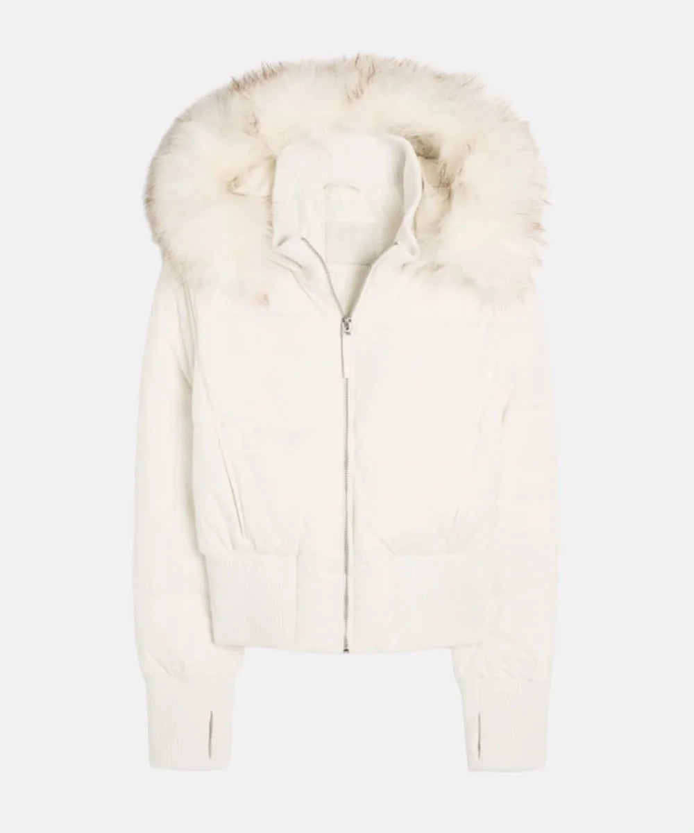 Damen Jacke | Abnehmbare Kapuze mit elastischen Bündchen