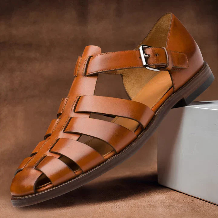 Herren Sandalen | offene Form mit Riemen