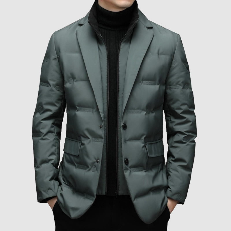 Herren Parka | funktionale Form mit durchgehendem Verschluss