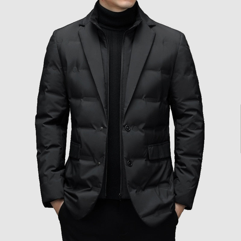 Herren Parka | funktionale Form mit durchgehendem Verschluss
