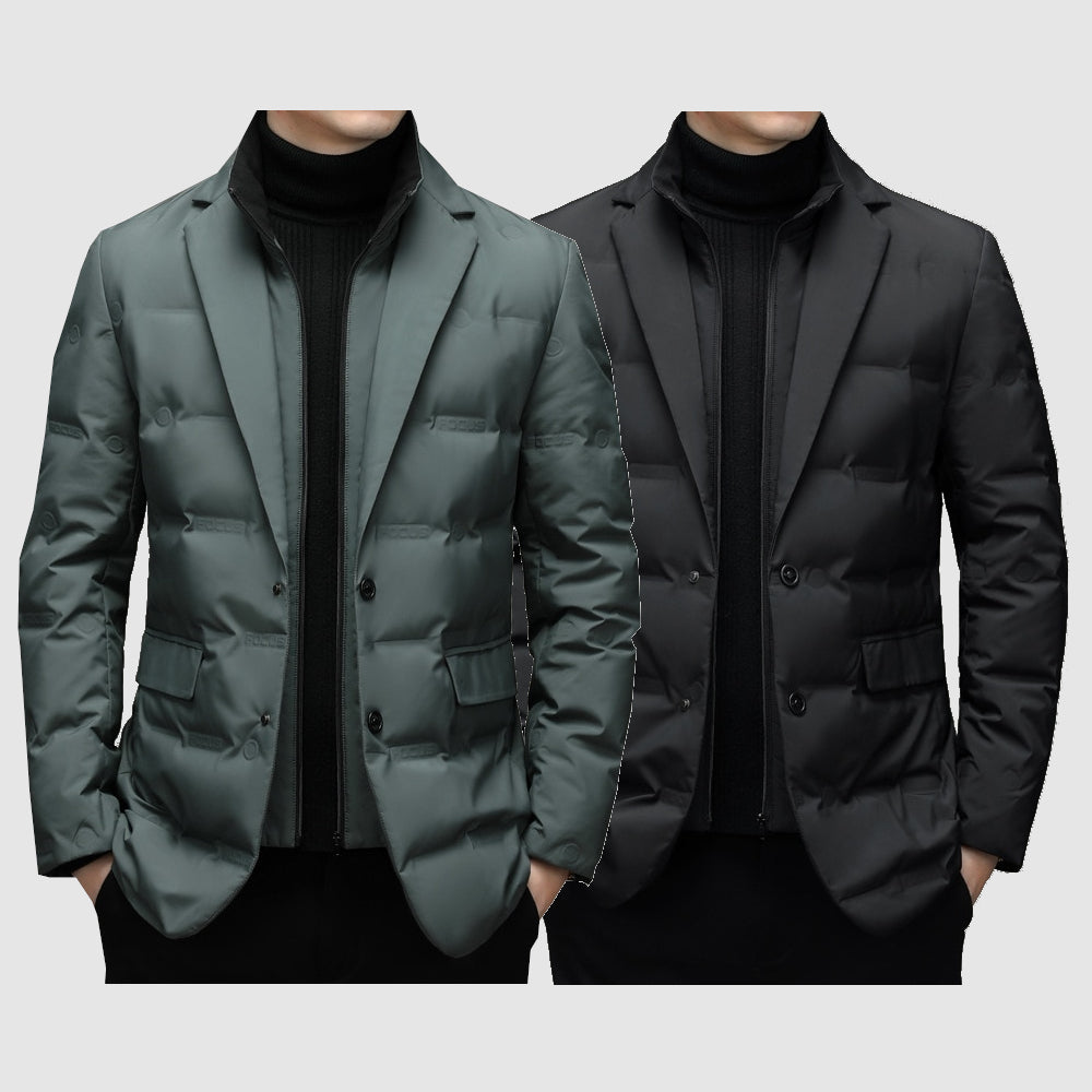Herren Parka | funktionale Form mit durchgehendem Verschluss