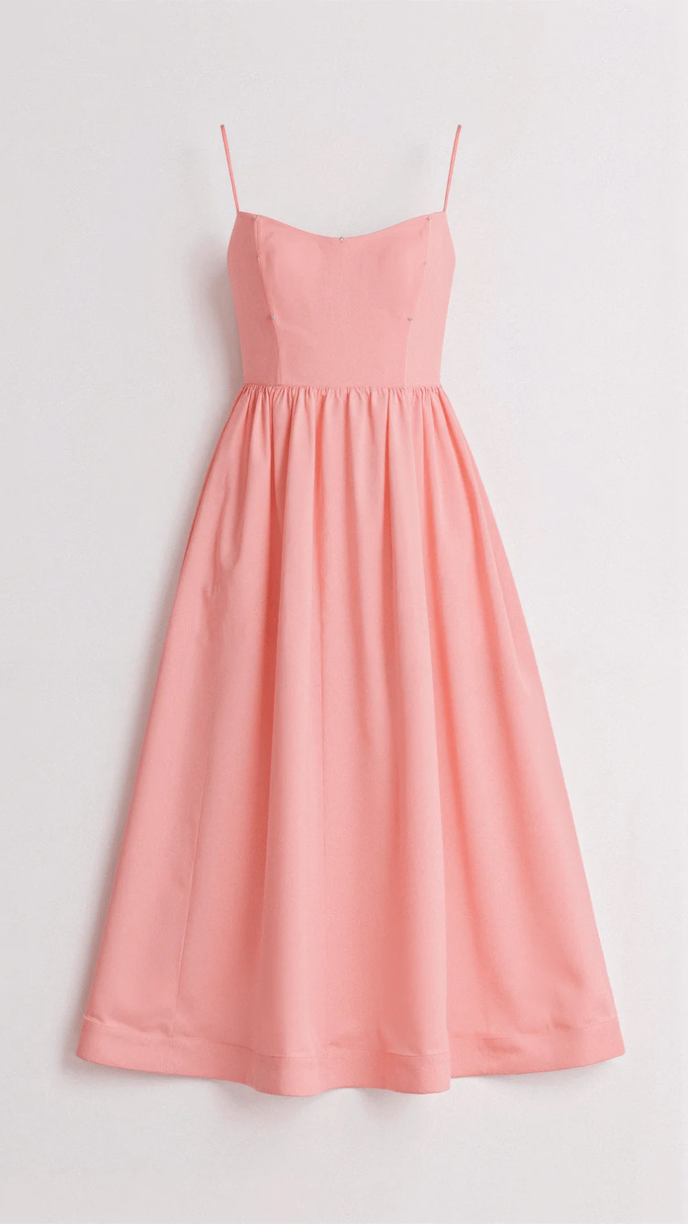 Women Midi Dress | Pleated Construction Design