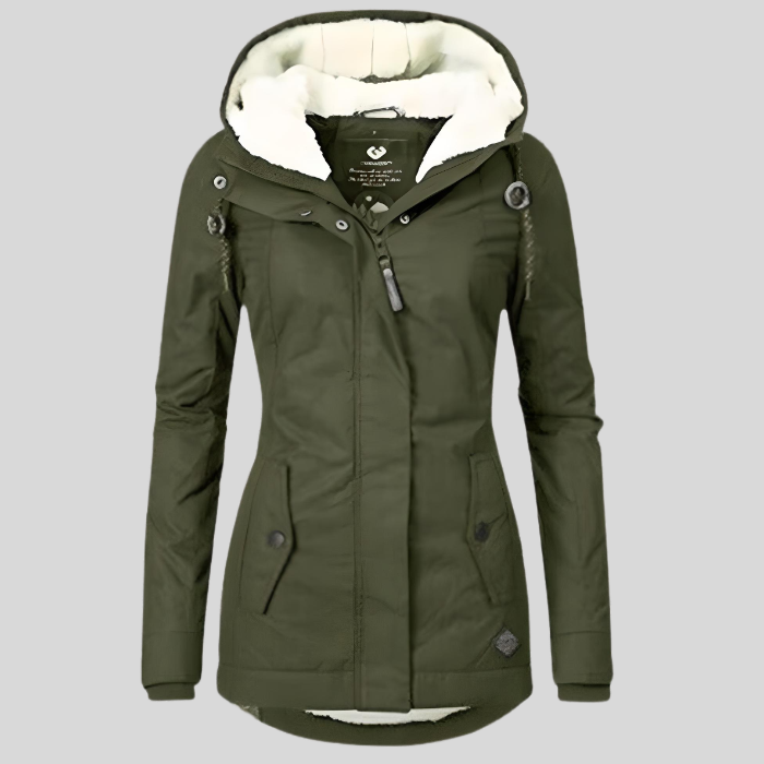 Damen Jacke | mittellanger Schnitt mit körpernaher Silhouette