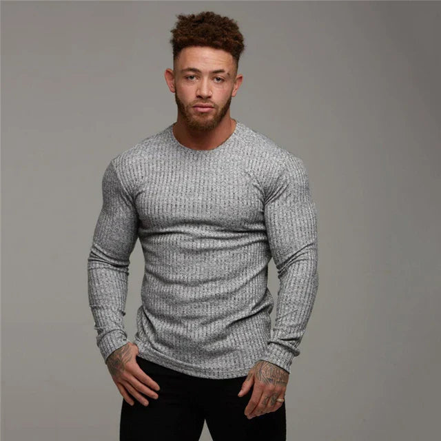 Herren Pullover | Rundhals mit gerader Grundform
