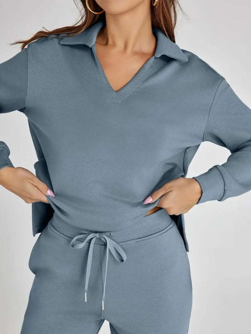 Damen Lounge-Set | zweiteilige Ausführung mit Top und Hose