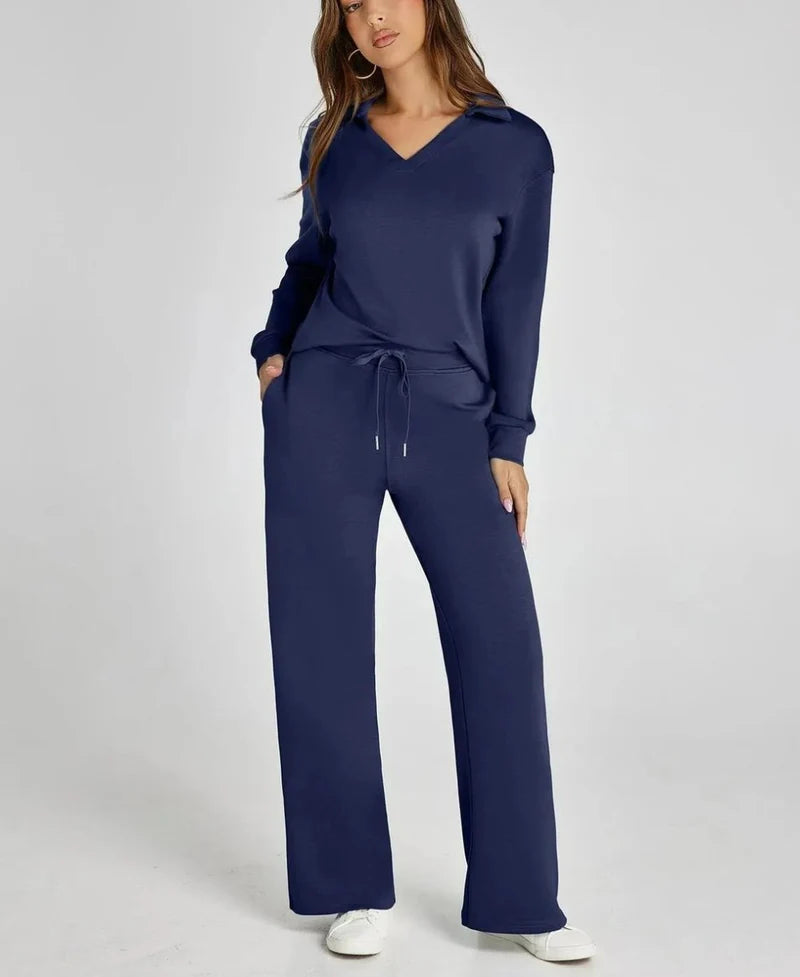 Damen Lounge-Set | zweiteilige Ausführung mit Top und Hose