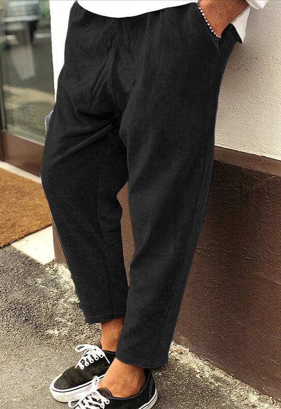 Herrenhose | Locker geschnittene Beinführung