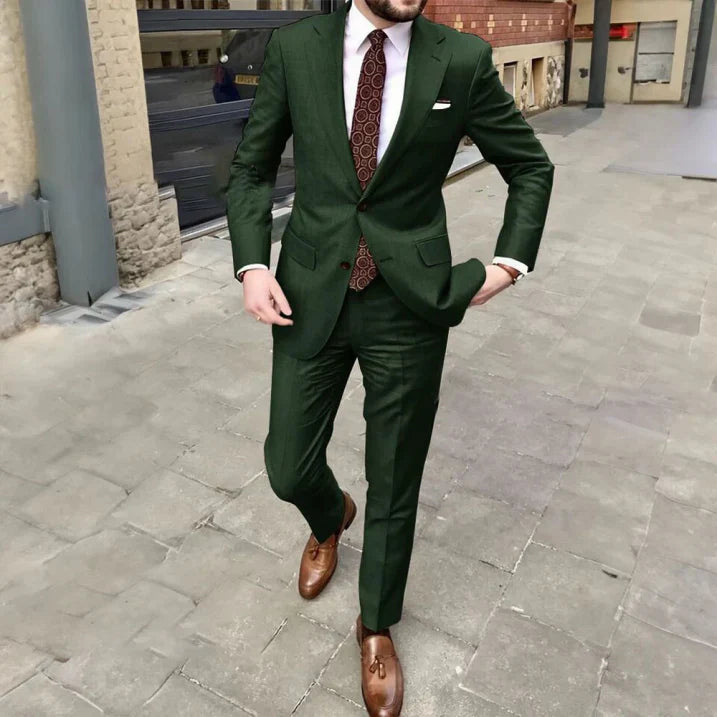 Herren Anzug | zweiteiliges Set mit Jacke und Hose