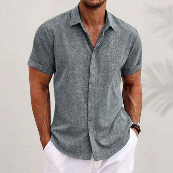 Herren Poloshirt | kurzer Ärmel mit Knopfleiste