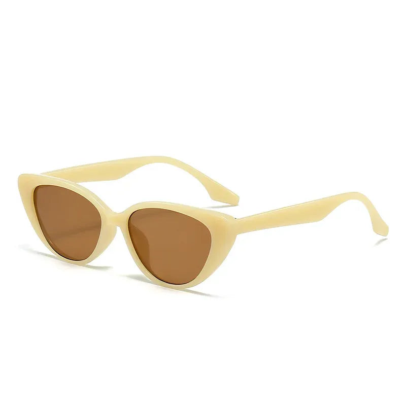Damen Sonnenbrille | spitze Fassung mit schmalen Bügeln