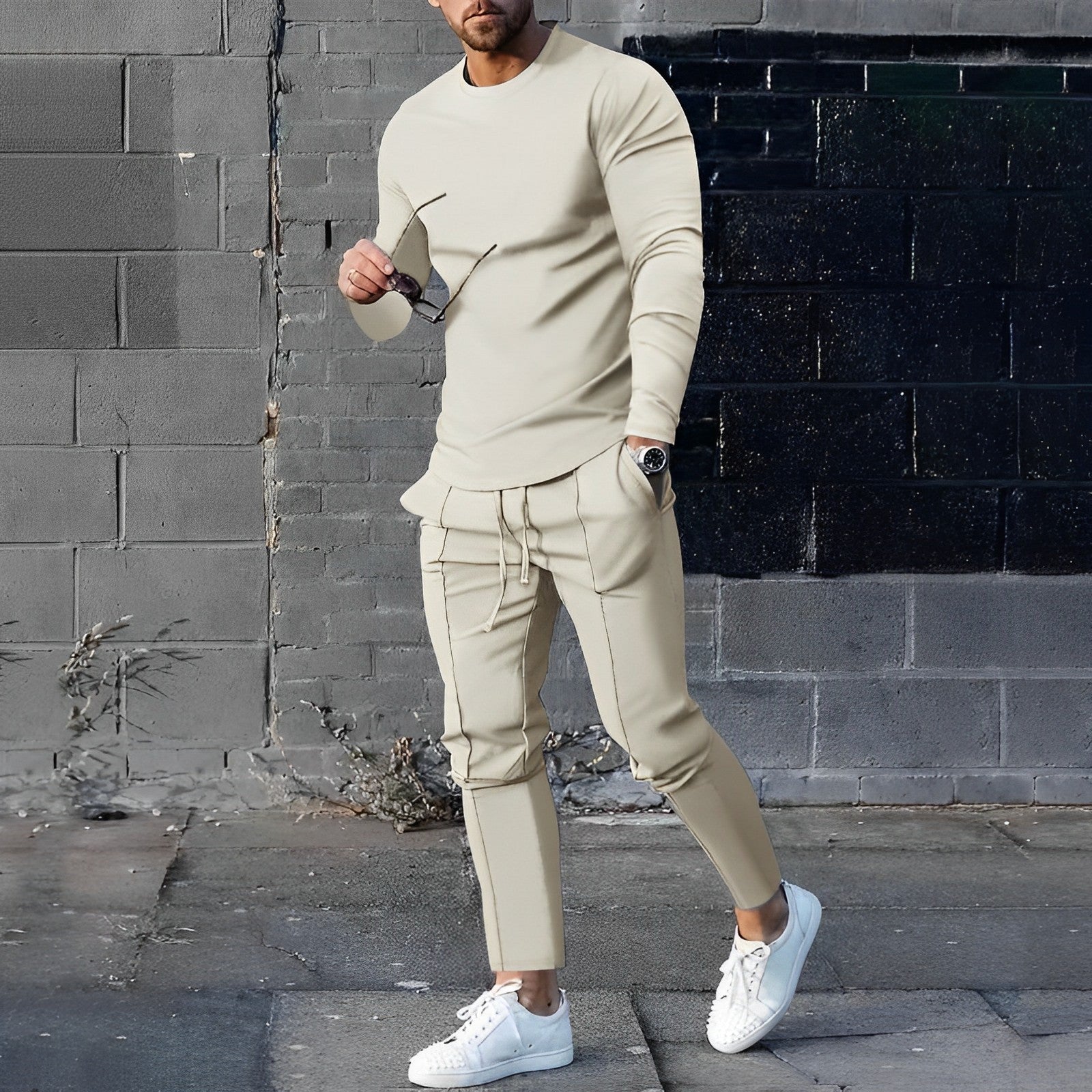 Herren Set | zweiteiliges Outfit mit Oberteil und Unterteil