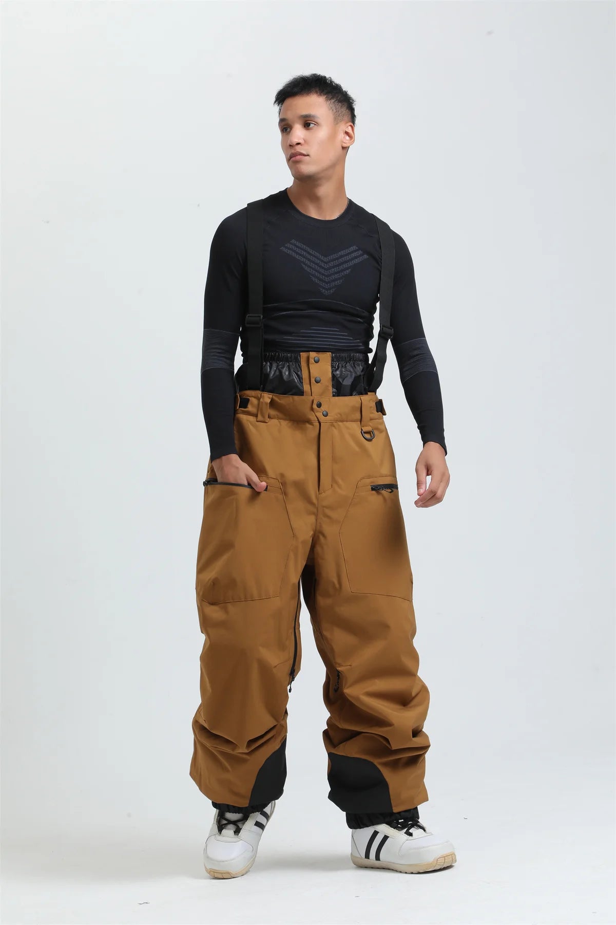 Unisex-Skihose mit Trägersystem | funktionale Winterausführung